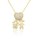 Colar Amor de Mãe - Banhado a Ouro 18k