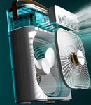 AirZen Portátil - Umidificador e Climatizador com LED Relaxante.